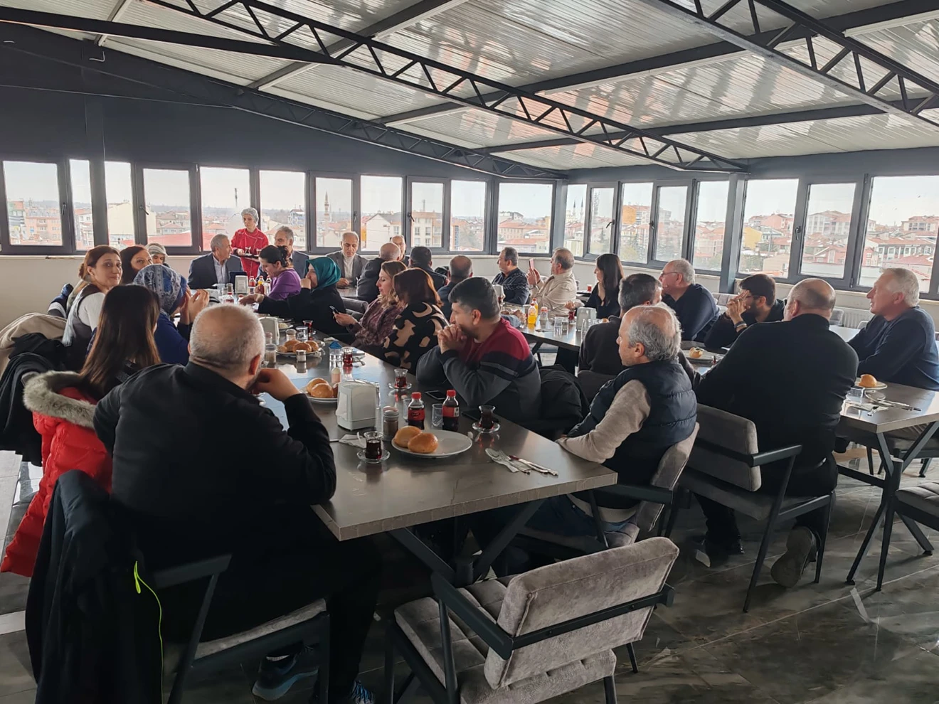 Okul Personelimize Veda Yemeği